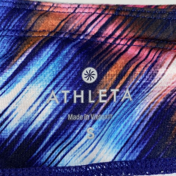 Athleta Multicolored Cropped leggings Size S - Picture 5 of 5